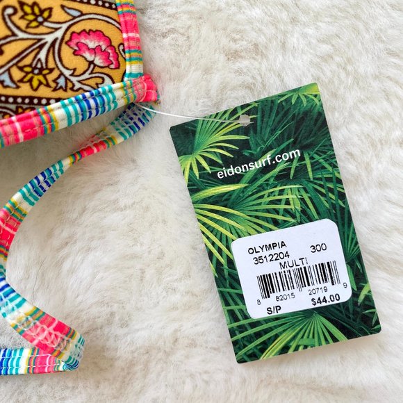 NWT Eidon String Bikini Top Seashell Cups - Picture 3 of 8